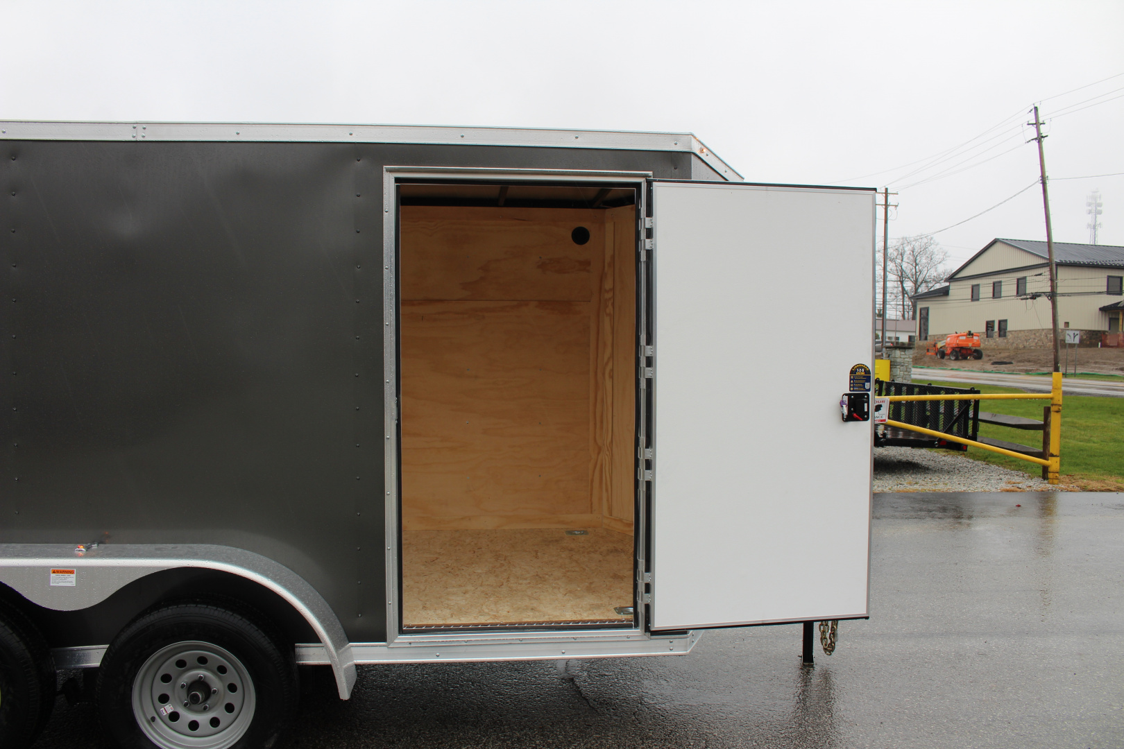 New 2026 Darkhorse Cargo DHW 6' x 12' Enclosed Trailer - REAR RAMP DOOR- 6' Interior Height - 7000# GVW