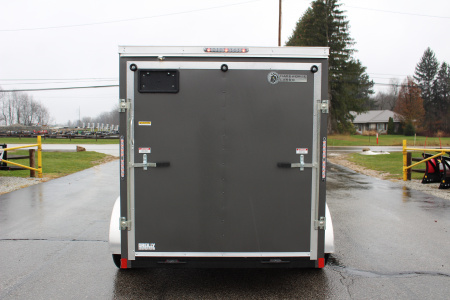 New 2026 Darkhorse Cargo DHW 6' x 12' Enclosed Trailer - REAR RAMP DOOR- 6' Interior Height - 7000# GVW
