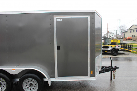 New 2026 Darkhorse Cargo DHW 6' x 12' Enclosed Trailer - REAR RAMP DOOR- 6' Interior Height - 7000# GVW