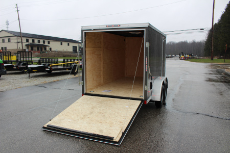 New 2026 Darkhorse Cargo DHW 6' x 12' Enclosed Trailer - REAR RAMP DOOR- 6' Interior Height - 7000# GVW