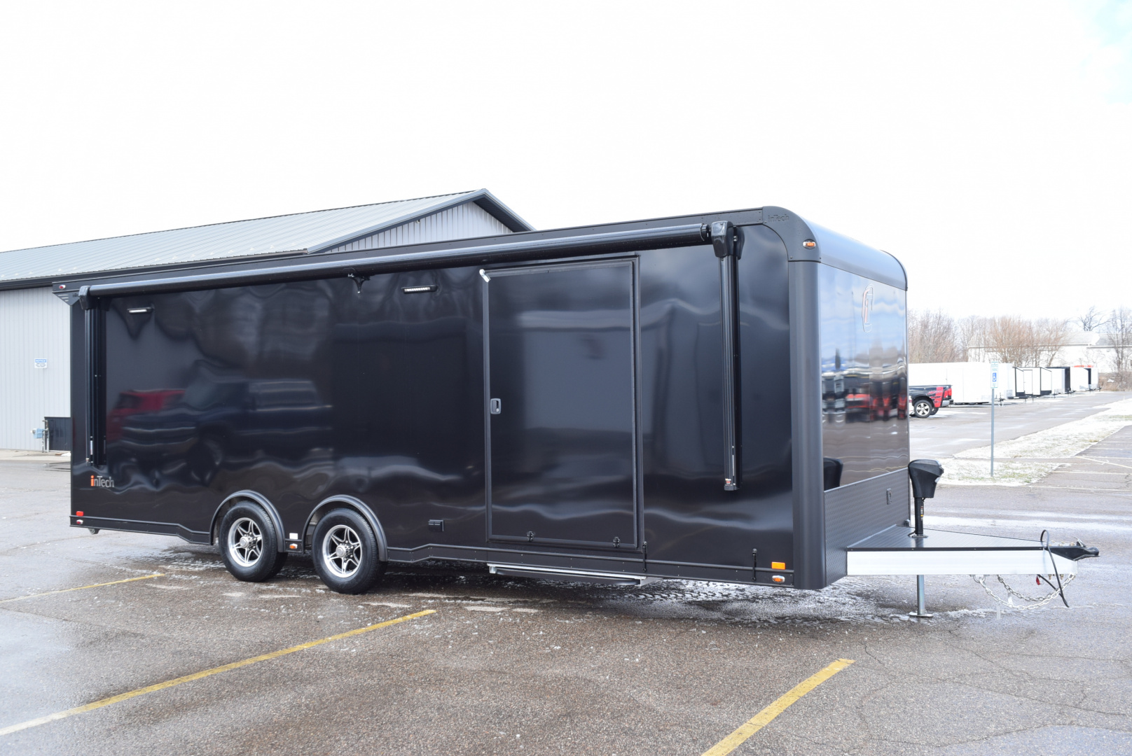 New INTECH 8.5x24 LITE SERIES ALL ALUMINUM RACE HAULER