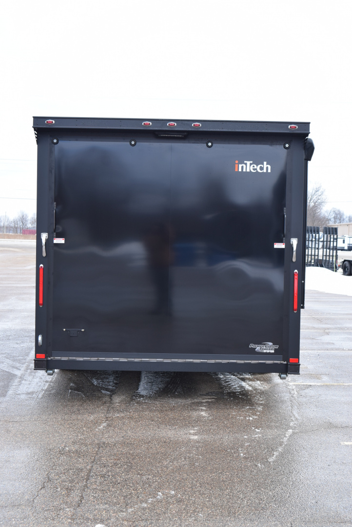 New INTECH 8.5x24 LITE SERIES ALL ALUMINUM RACE HAULER