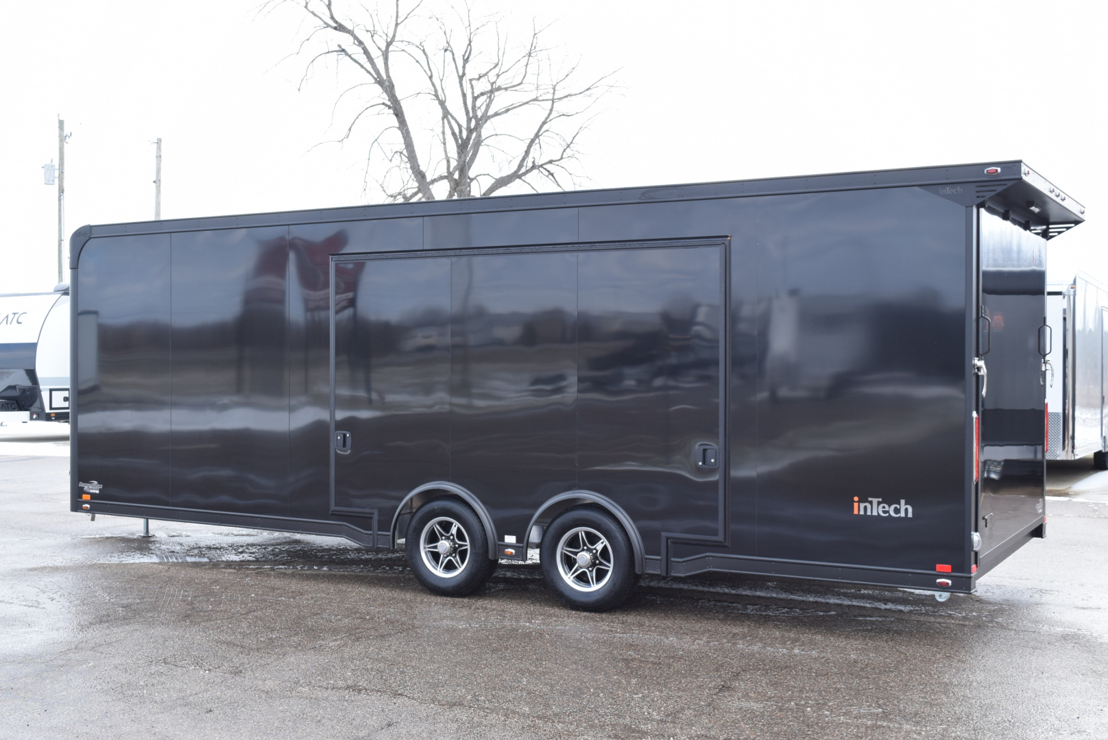 New INTECH 8.5x24 LITE SERIES ALL ALUMINUM RACE HAULER