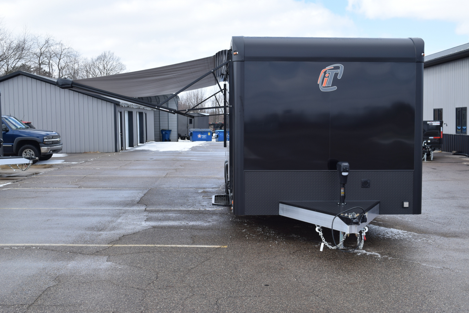 New INTECH 8.5x24 LITE SERIES ALL ALUMINUM RACE HAULER