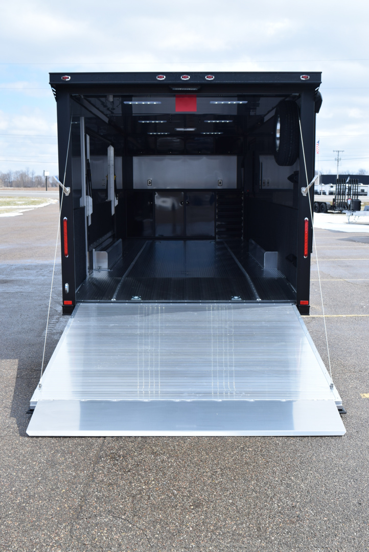 New INTECH 8.5x24 LITE SERIES ALL ALUMINUM RACE HAULER