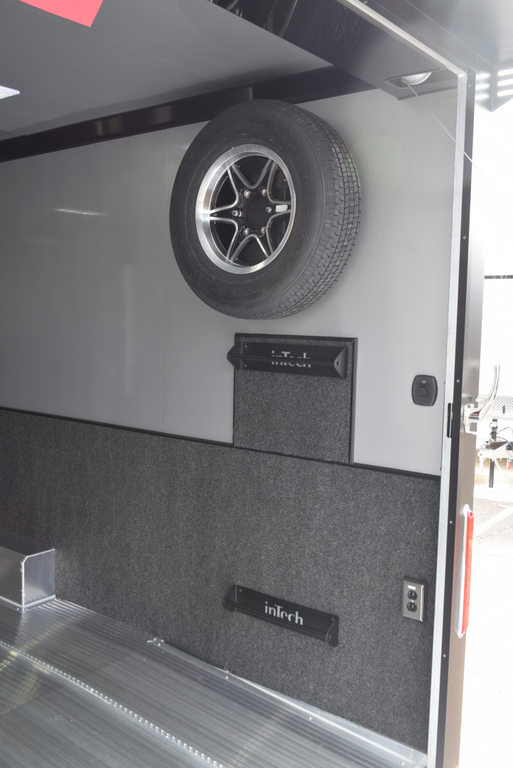 New INTECH 8.5x24 LITE SERIES ALL ALUMINUM RACE HAULER