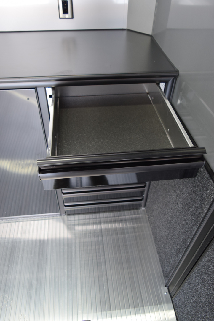 New INTECH 8.5x24 LITE SERIES ALL ALUMINUM RACE HAULER