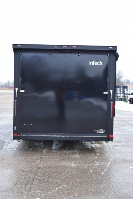 New INTECH 8.5x24 LITE SERIES ALL ALUMINUM RACE HAULER