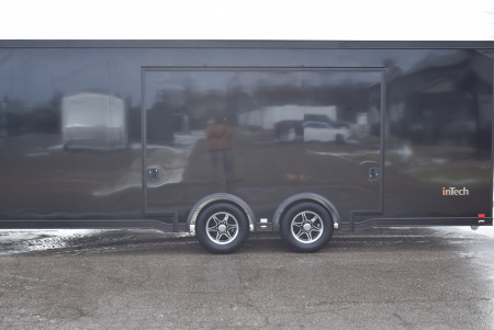 New INTECH 8.5x24 LITE SERIES ALL ALUMINUM RACE HAULER