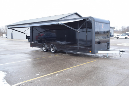 New INTECH 8.5x24 LITE SERIES ALL ALUMINUM RACE HAULER