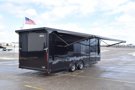 New INTECH 8.5x24 LITE SERIES ALL ALUMINUM RACE HAULER
