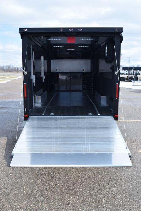 New INTECH 8.5x24 LITE SERIES ALL ALUMINUM RACE HAULER