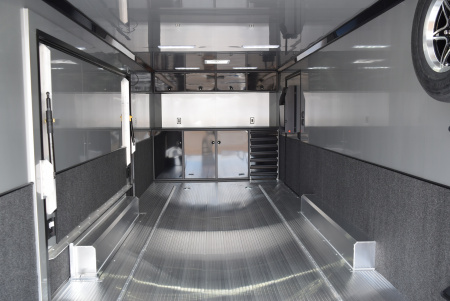 New INTECH 8.5x24 LITE SERIES ALL ALUMINUM RACE HAULER