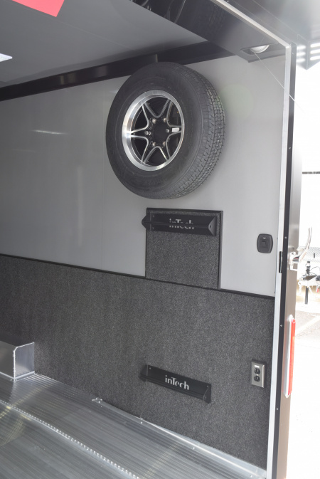 New INTECH 8.5x24 LITE SERIES ALL ALUMINUM RACE HAULER