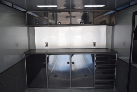 New INTECH 8.5x24 LITE SERIES ALL ALUMINUM RACE HAULER