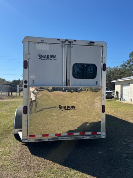 Used 2004 Shadow 2004 Shadow 3H GN W/ AC & Electric Horse Trailer