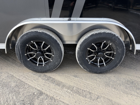 New 2026 NEO Trailers NAM1675TR86 (7.5' X 16') 7K V-Nose Enclosed Motorcycle Trailer