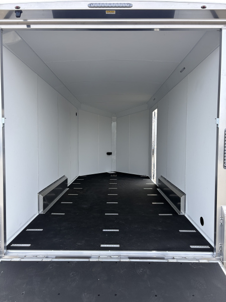 New 2026 NEO Trailers NAM1675TR86 (7.5' X 16') 7K V-Nose Enclosed Motorcycle Trailer