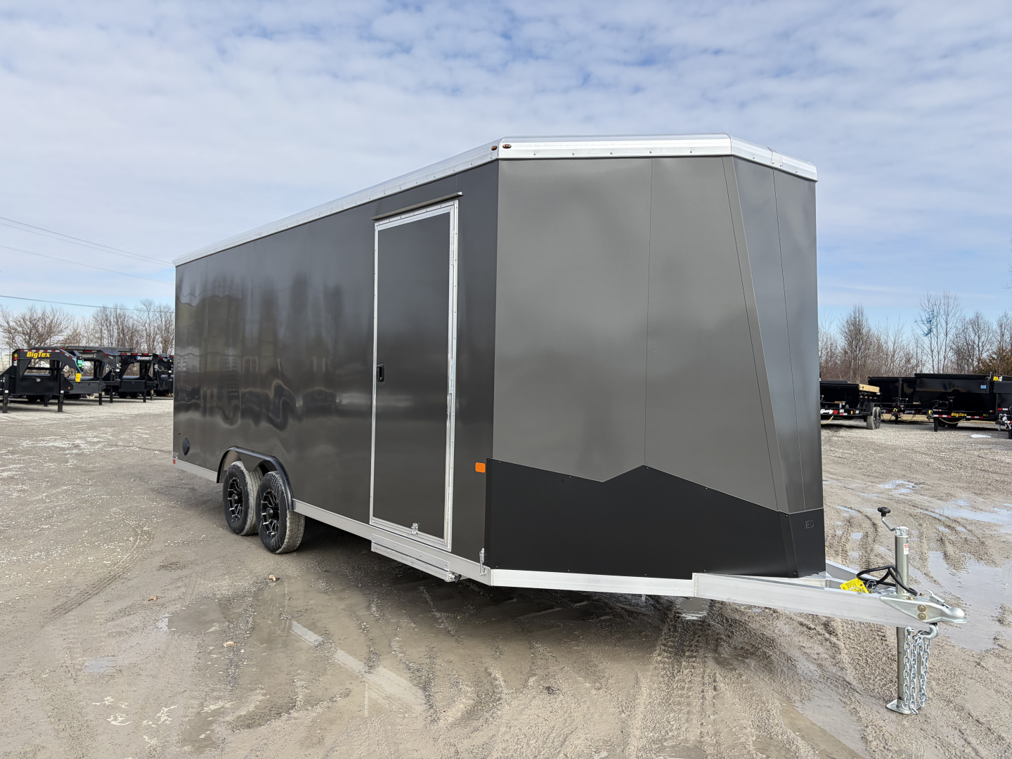 New 2026 NEO Trailers NAUX2085R12 (8.5' X 20') 9.9K V-NOSE Car / Racing Trailer