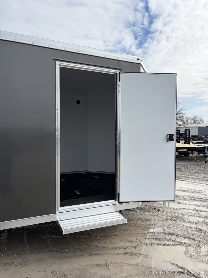 New 2026 NEO Trailers NAUX2085R12 (8.5' X 20') 9.9K V-NOSE Car / Racing Trailer