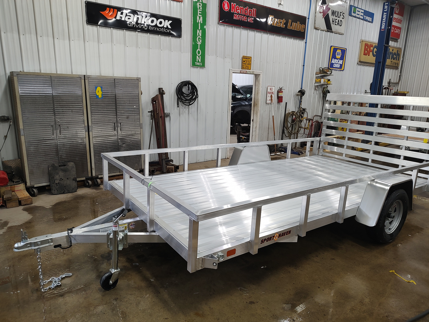 New 2027 Sport Haven 7x14D Aluminum Express Utility Trailer
