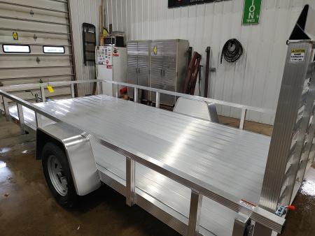 New 2027 Sport Haven 7x14D Aluminum Express Utility Trailer