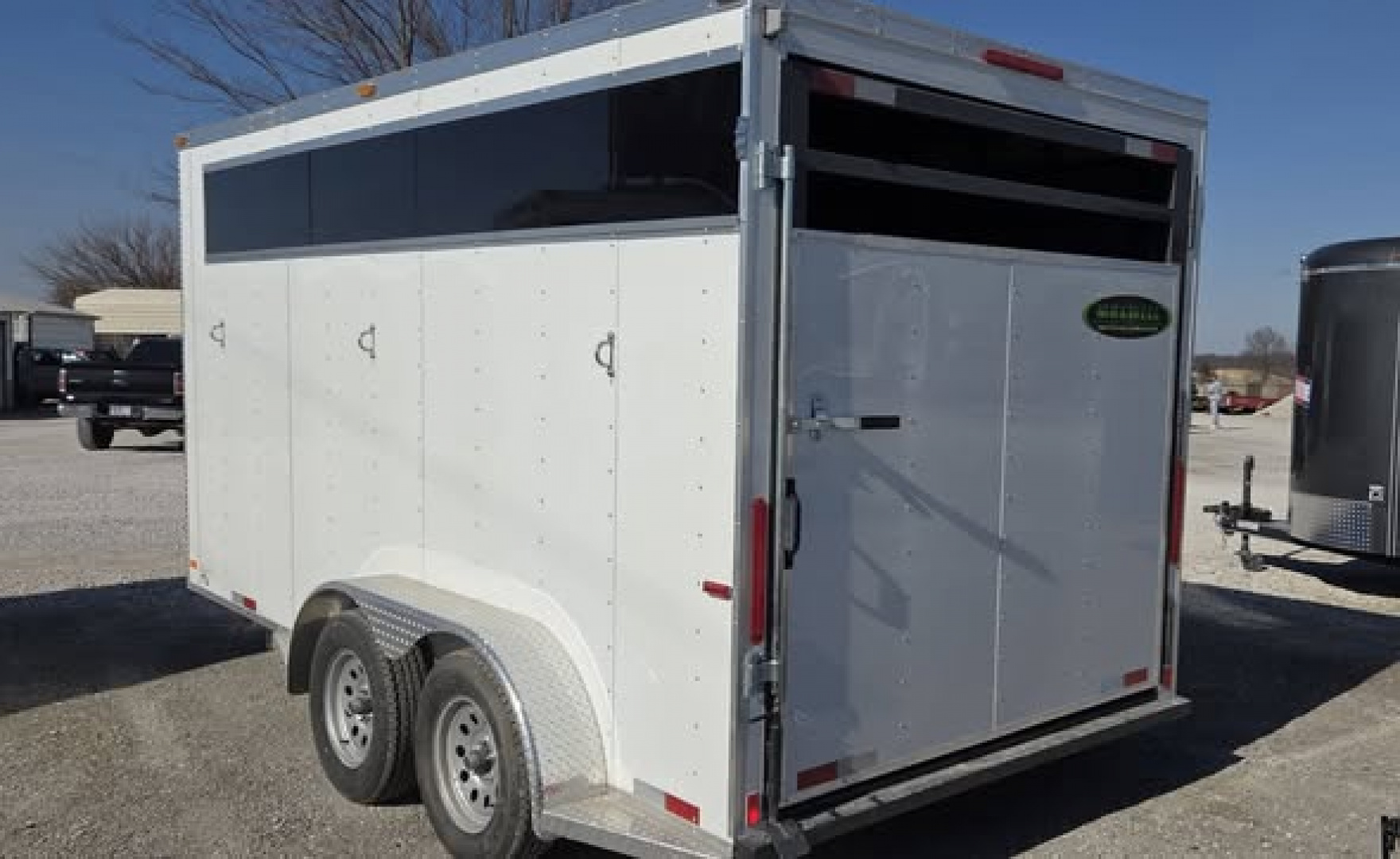 New 2026 Maxwell 7X14 Stock / Stock Combo Trailer