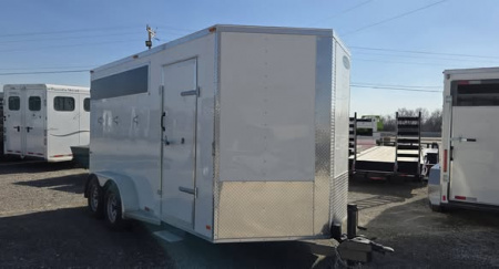 New 2026 Maxwell 7X14 Stock / Stock Combo Trailer