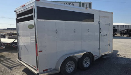 New 2026 Maxwell 7X14 Stock / Stock Combo Trailer