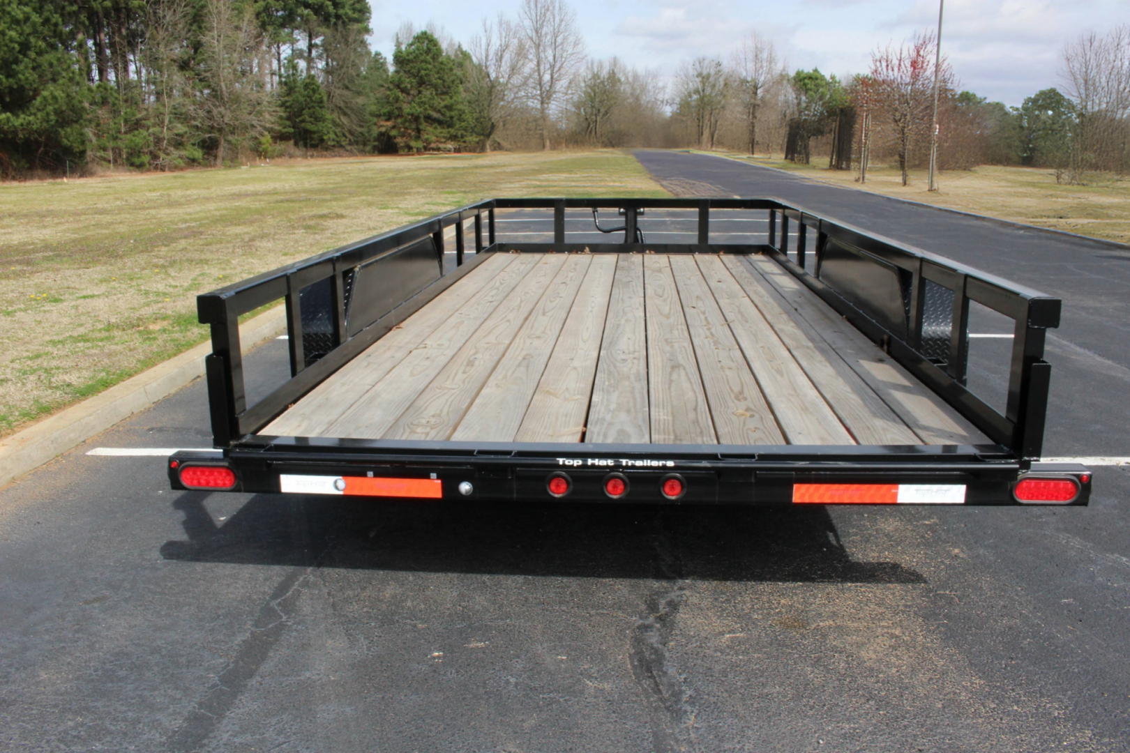 New 2026 Top Hat Trailers 16'X83" HT-14 W/5' SLIDE IN RAMPS Equipment Trailer