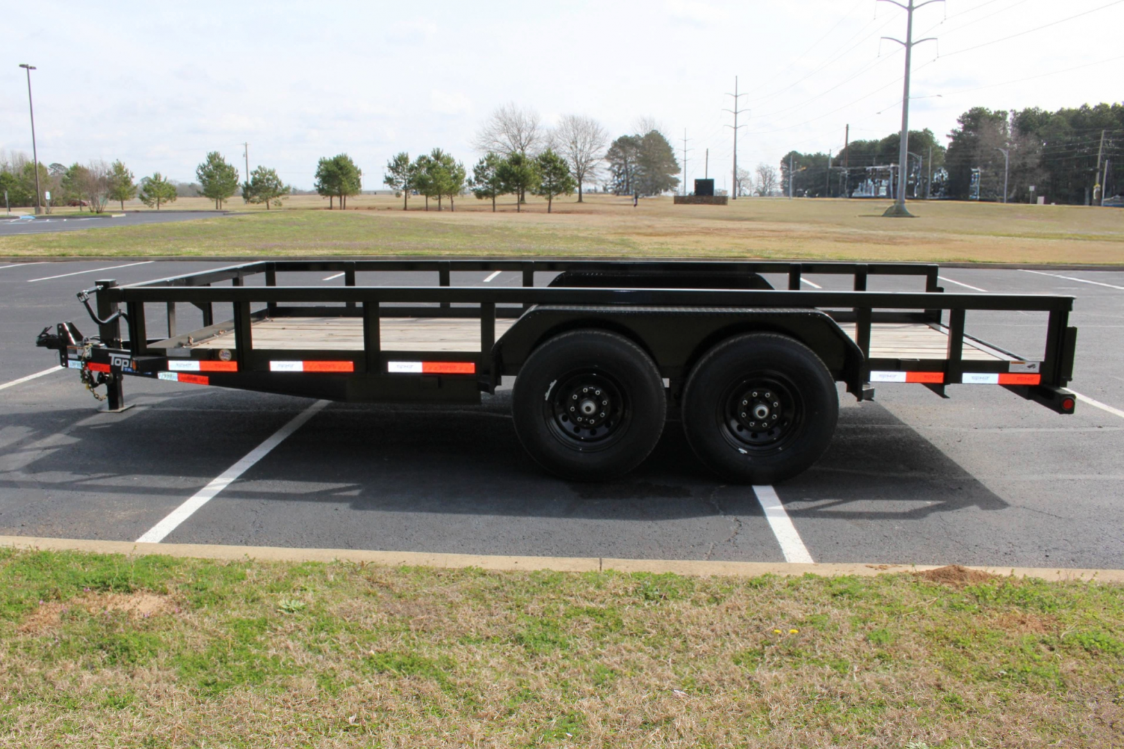 New 2026 Top Hat Trailers 16'X83" HT-14 W/5' SLIDE IN RAMPS Equipment Trailer