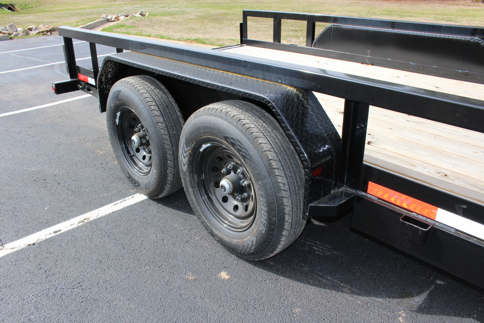 New 2026 Top Hat Trailers 16'X83" HT-14 W/5' SLIDE IN RAMPS Equipment Trailer