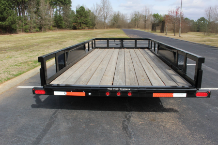 New 2026 Top Hat Trailers 16'X83" HT-14 W/5' SLIDE IN RAMPS Equipment Trailer