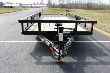 New 2026 Top Hat Trailers 16'X83" HT-14 W/5' SLIDE IN RAMPS Equipment Trailer