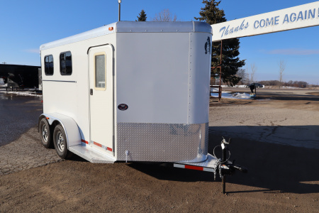 Used 2011 Adam 2 Horse BP Horse Trailer