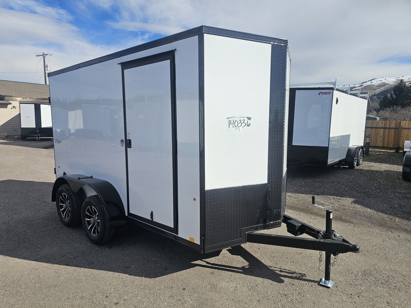 New 2026 Pace Outback DLX 6x12 7k Cargo Trailer