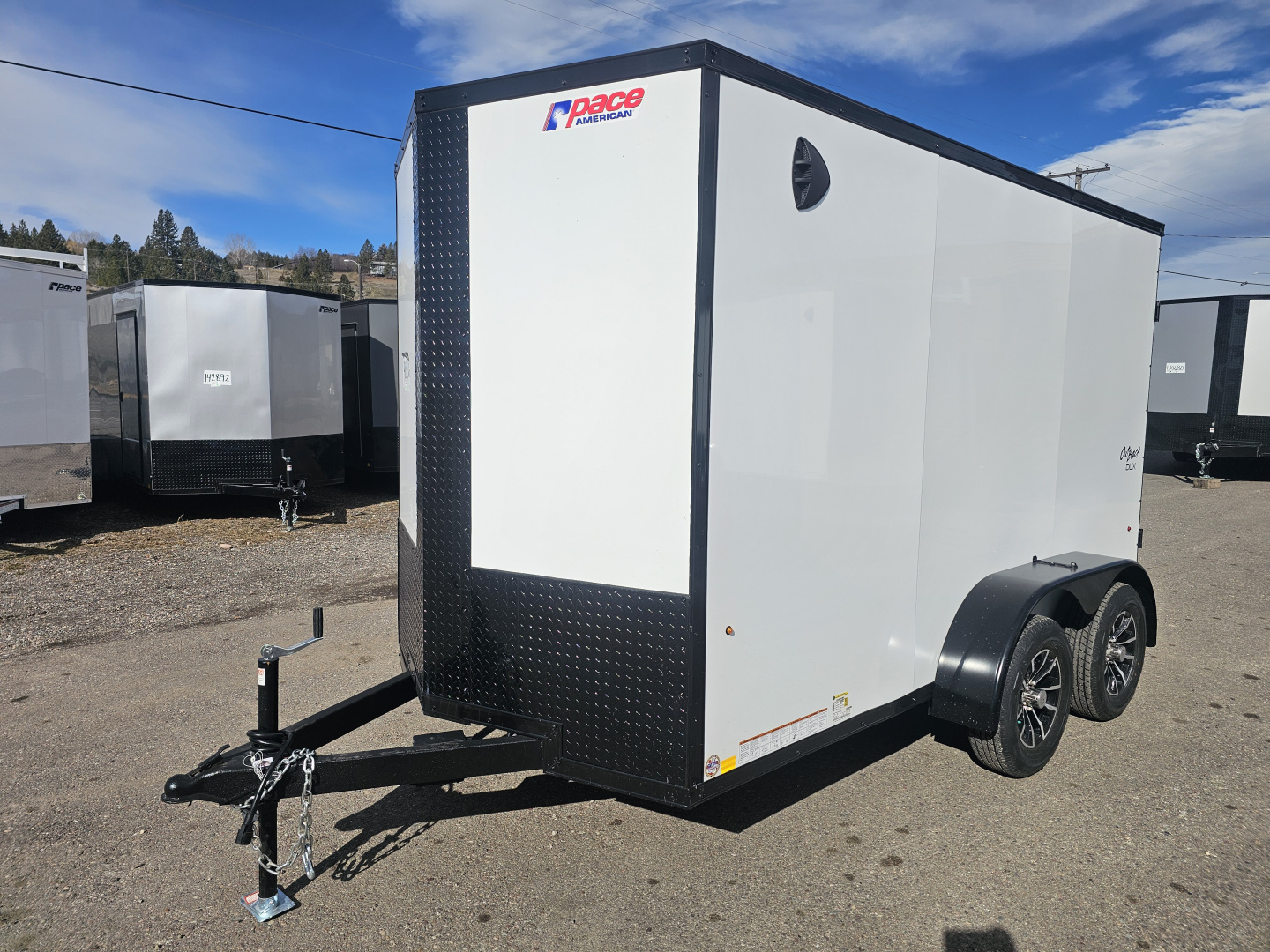 New 2026 Pace Outback DLX 6x12 7k Cargo Trailer