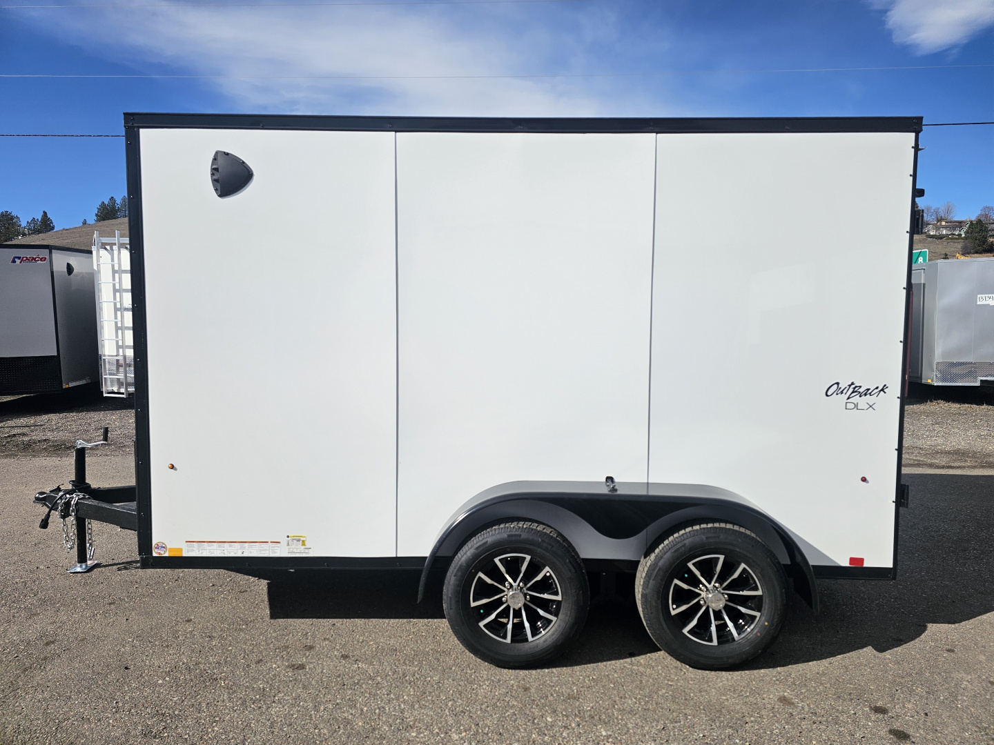 New 2026 Pace Outback DLX 6x12 7k Cargo Trailer