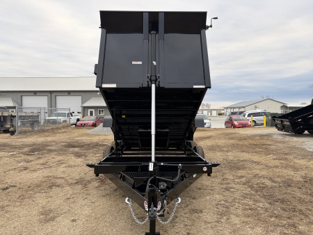 New 2026 Sure-Trac 7x14 4' Side 14k Dump Trailer