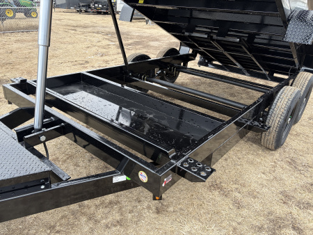 New 2026 Sure-Trac 7x14 4' Side 14k Dump Trailer