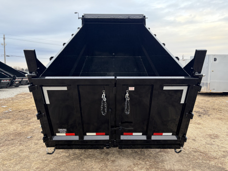 New 2026 Sure-Trac 7x14 4' Side 14k Dump Trailer