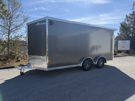 New 2026 ALCOM 7.5X16 UTV Cargo / Enclosed Trailer