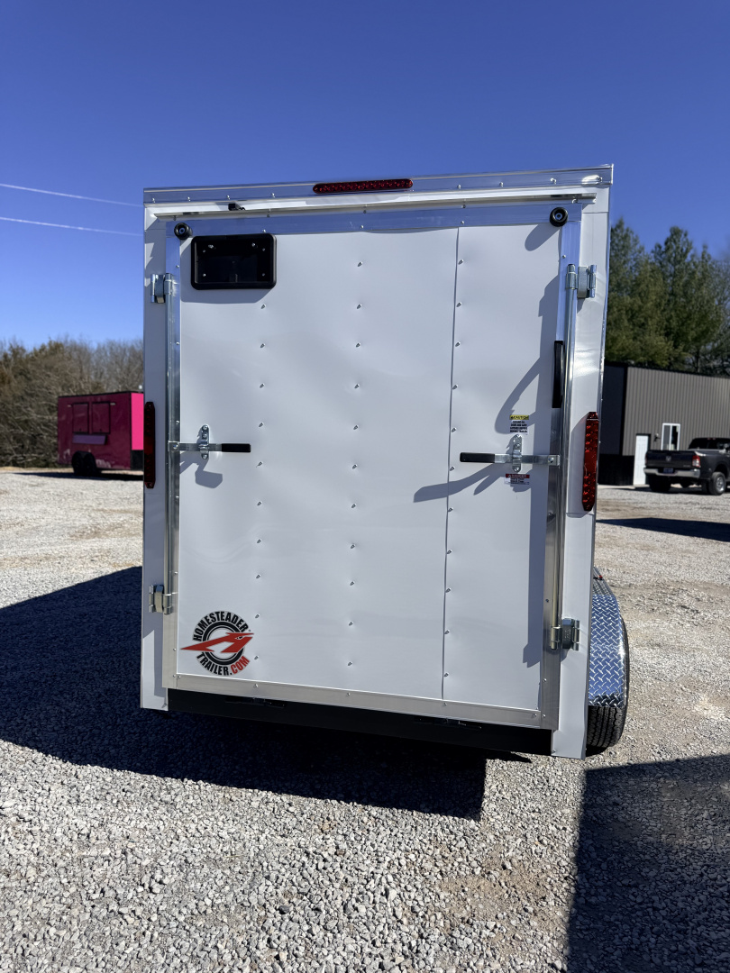 New 2026 Homesteader Trailer 6X12 IT 6.5 HT (RAMP DOOR) Cargo / Enclosed Trailer