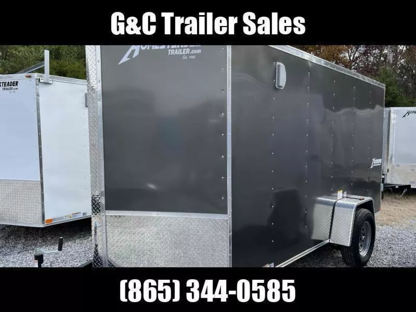 New 2026 Homesteader Trailers 6X12 IS Enclosed Cargo Trailer