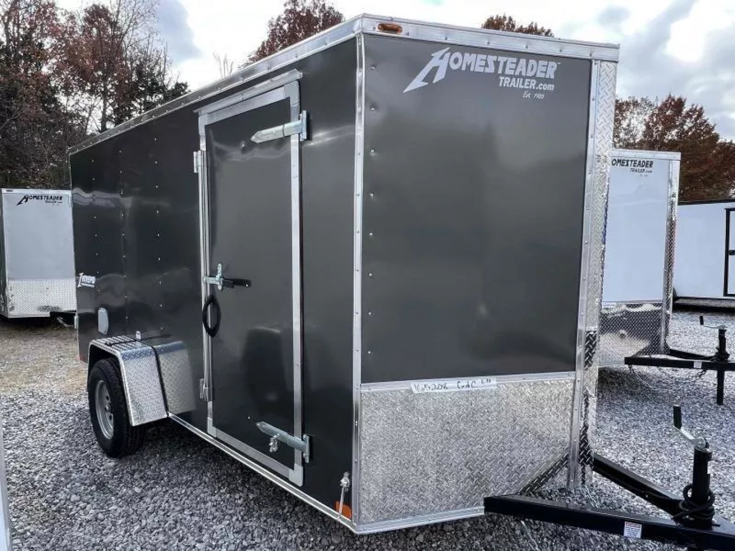 New 2026 Homesteader Trailers 6X12 IS Enclosed Cargo Trailer