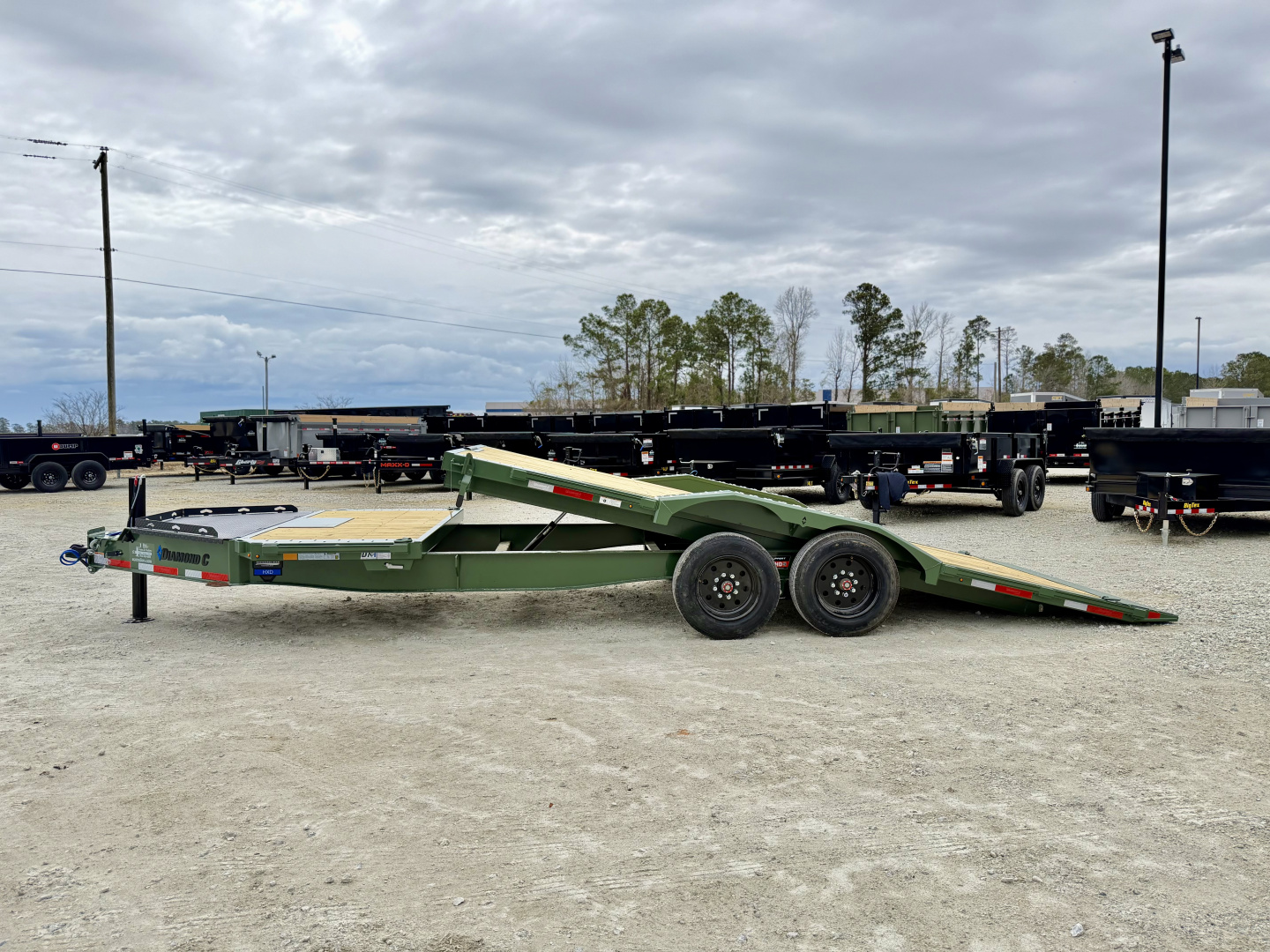 New 2026 Diamond C Trailers Tilt Trailer