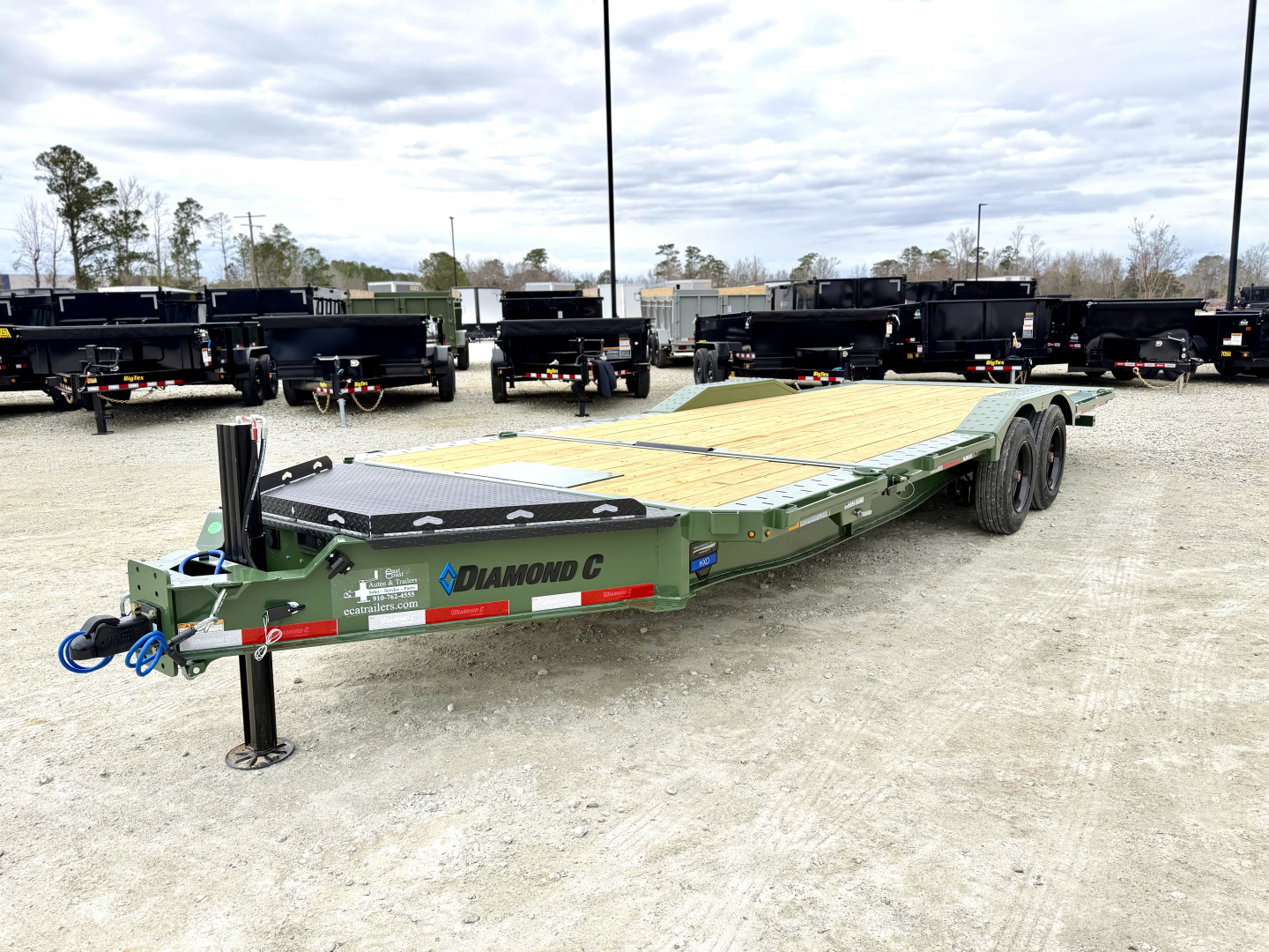 New 2026 Diamond C Trailers Tilt Trailer