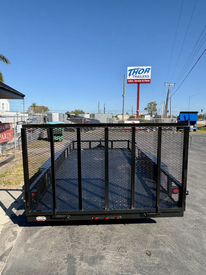 New 2026 7X14 TA 7K COBRA LINED WOOD AND BRAKES Utility Trailer