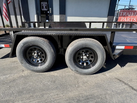 New 2026 7X14 TA 7K COBRA LINED WOOD AND BRAKES Utility Trailer