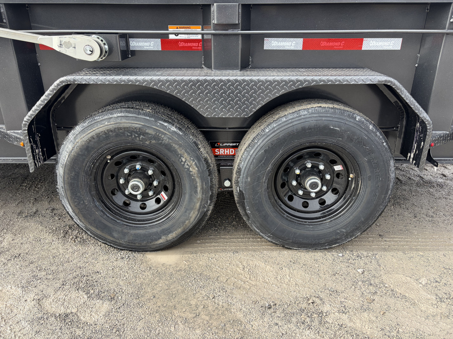 New 2026 Diamond C Trailers LPT207L14X82 (82" X 14') 15.5K Telescopic Dump Trailer